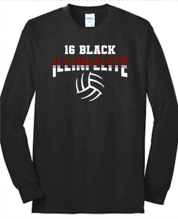 Black Long Sleeve COTTON Tee