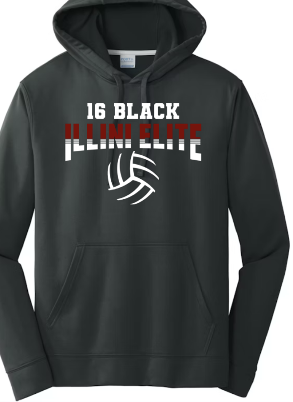 Black PERFORMANCE Hoodie