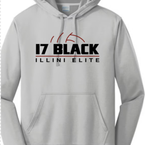 17 Black Silver PERFORMANCE Hoodie