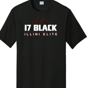 17 Black Performance Tee (Black)